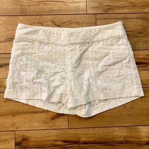 Lilly Pulitzer Eyelet Shorts - Sz. 0